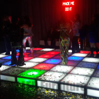 Rent LED Illuminated Dance Floor NYC