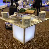 LED Banquet Table Rentals Long Island