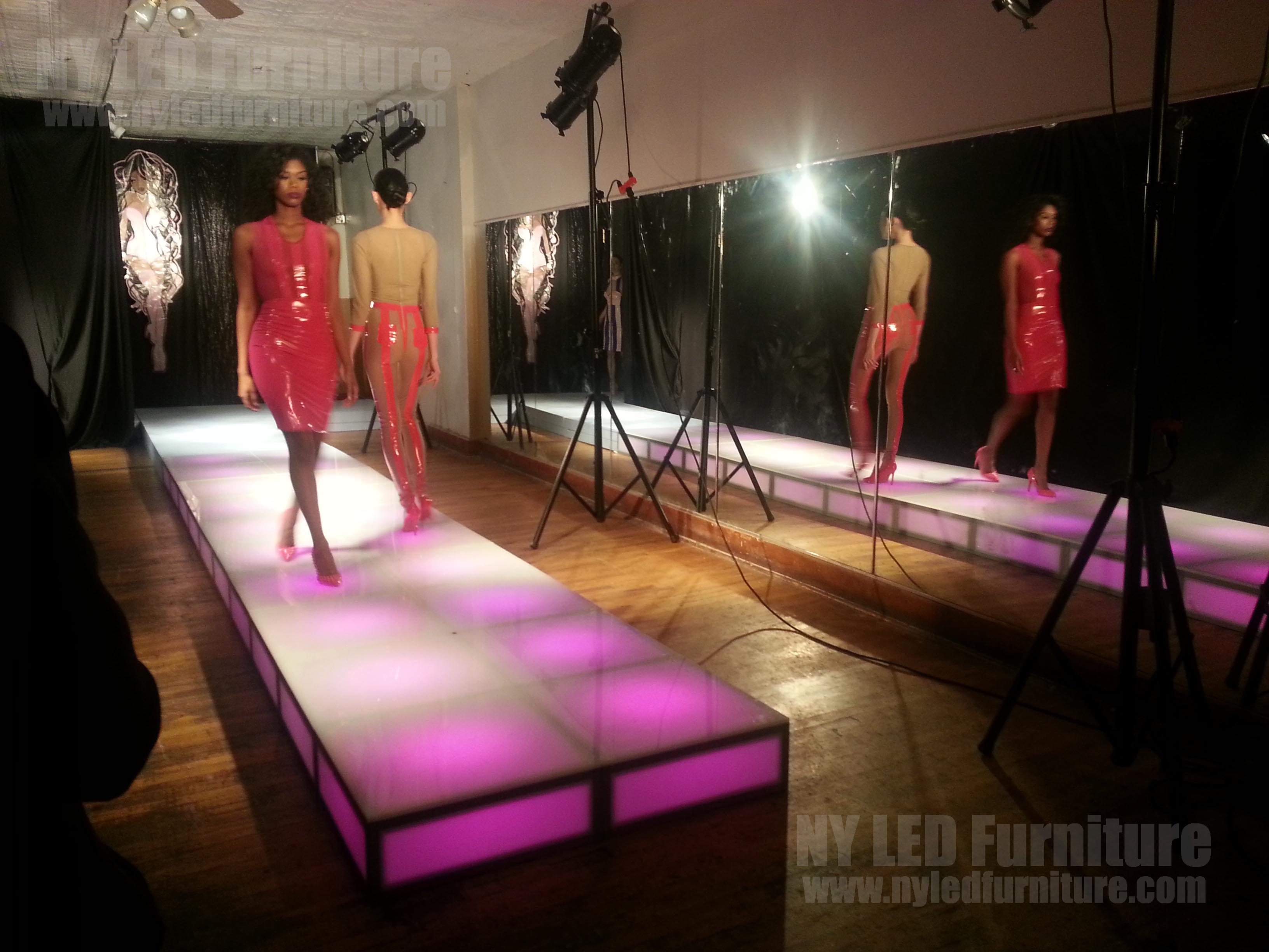 LED Runway Rental NYC - Fashion Catwalk