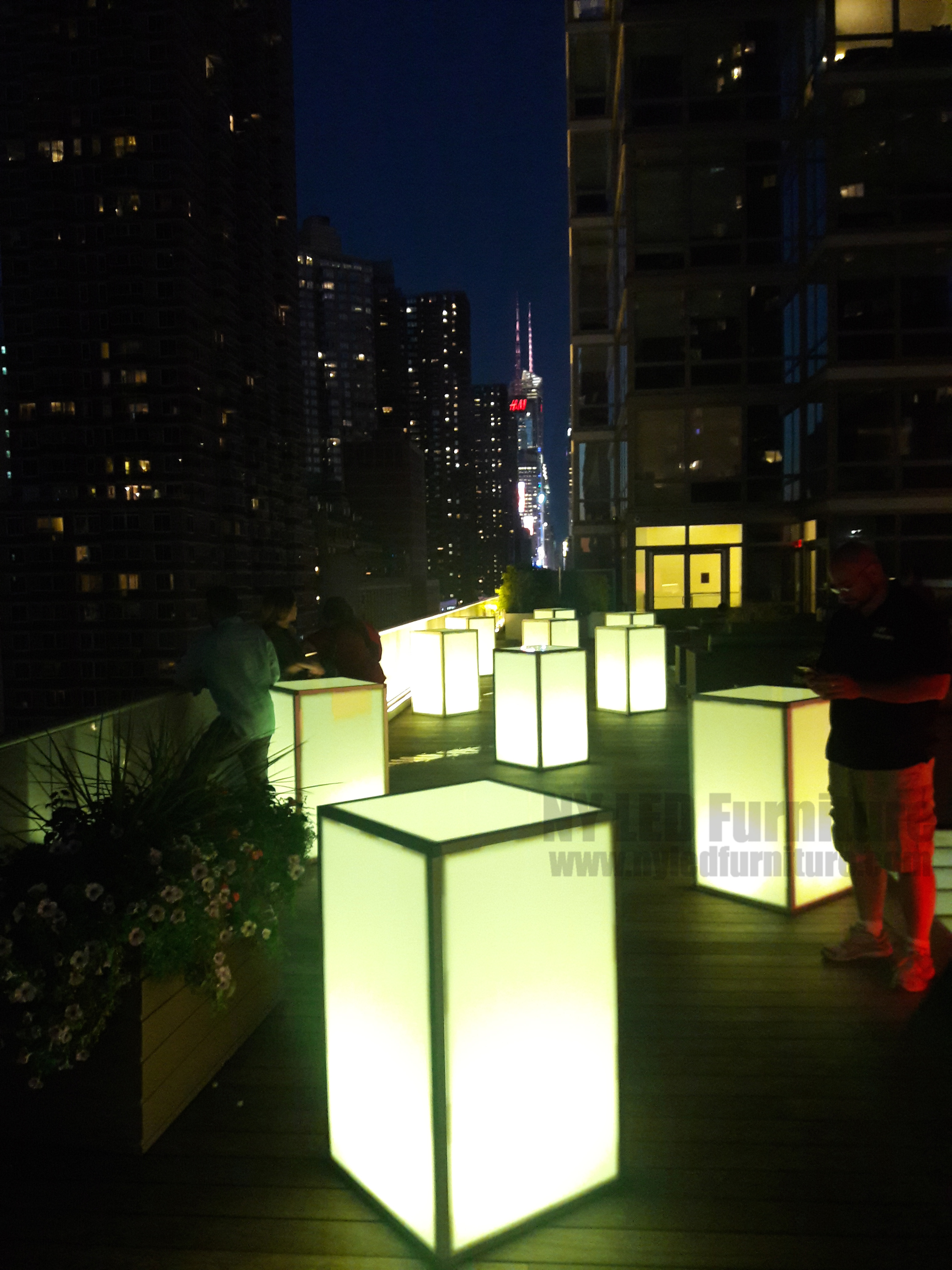 LED Party Table Rental NYC, NY