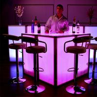 LED Portable Bar Rental NYC