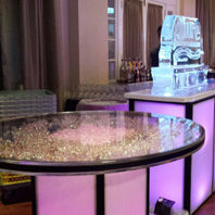 Custom LED Cocktail Table Sale in NYC